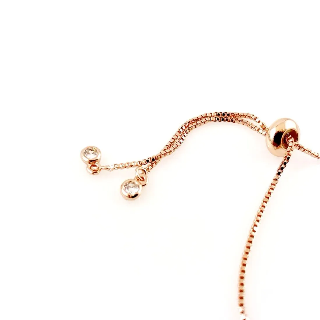 "Always and Forever" Bracelet (Rose Gold Tone)