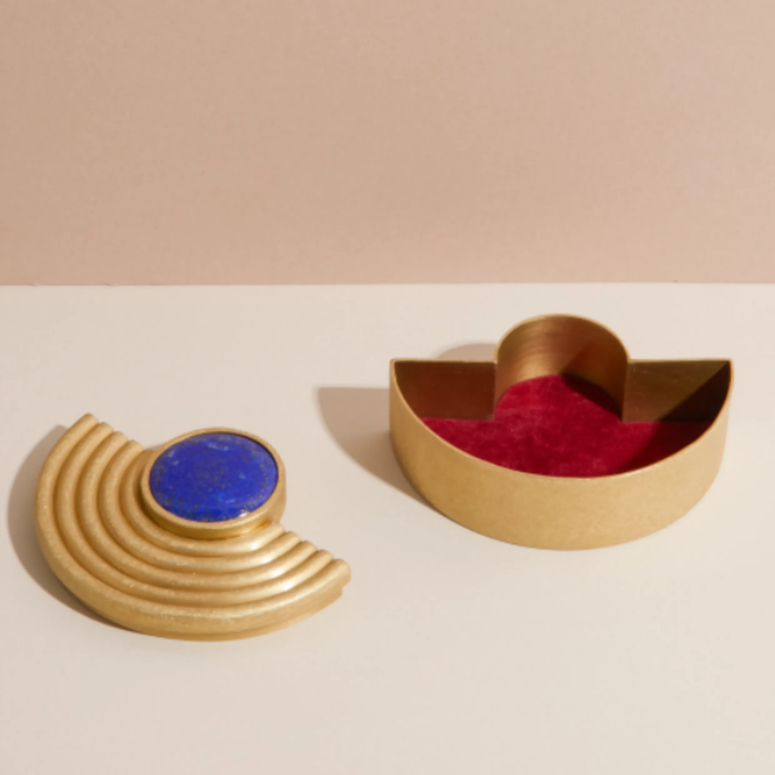 Rachel Entwistle Interstellar Jewellery Box with Lapis Lazuli