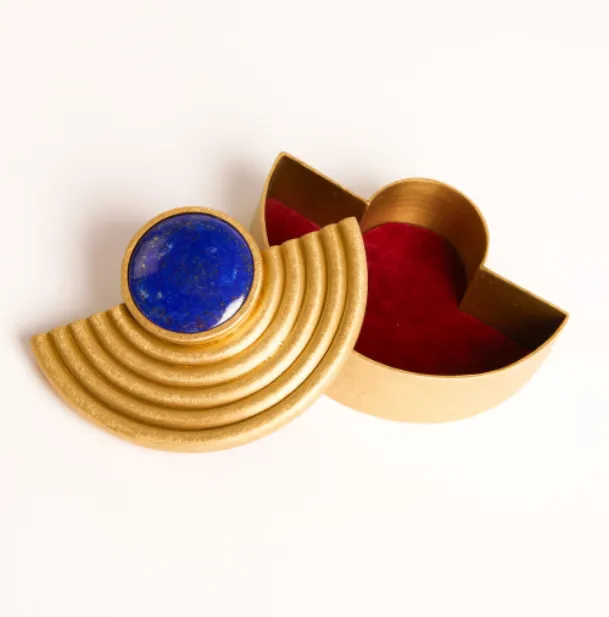 Rachel Entwistle Interstellar Jewellery Box with Lapis Lazuli