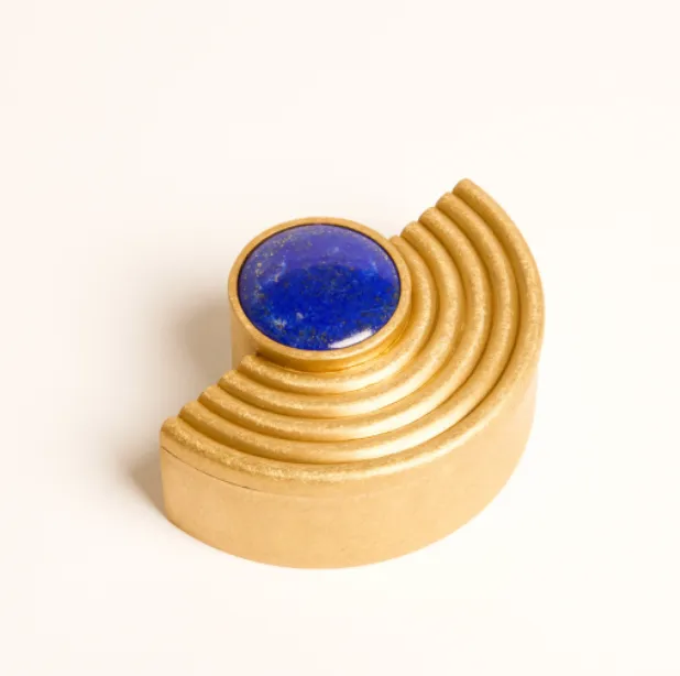 Rachel Entwistle Interstellar Jewellery Box with Lapis Lazuli