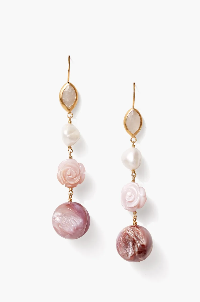 Roseto Tiered Earrings