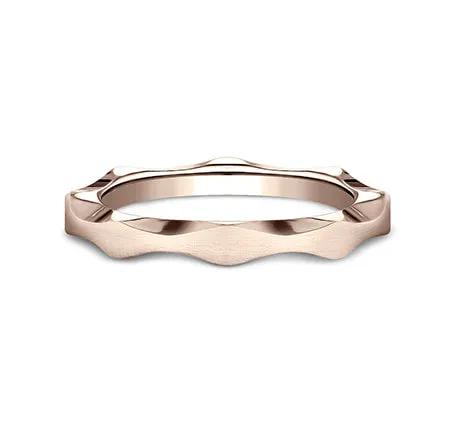 Scalloped Wedding Band