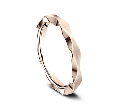 Scalloped Wedding Band