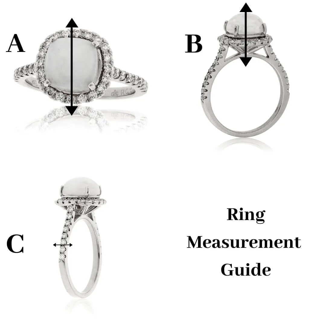 Simple Cathedral .50ctw Semi Mount Diamond Ring