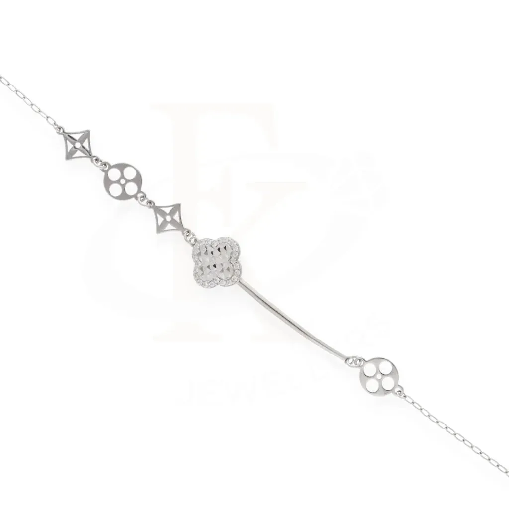 Sterling Silver 925 Cubic Zirconia Bracelet - FKJBRLSL8079