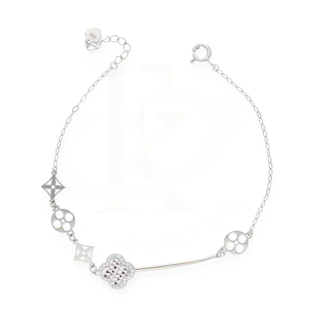 Sterling Silver 925 Cubic Zirconia Bracelet - FKJBRLSL8079