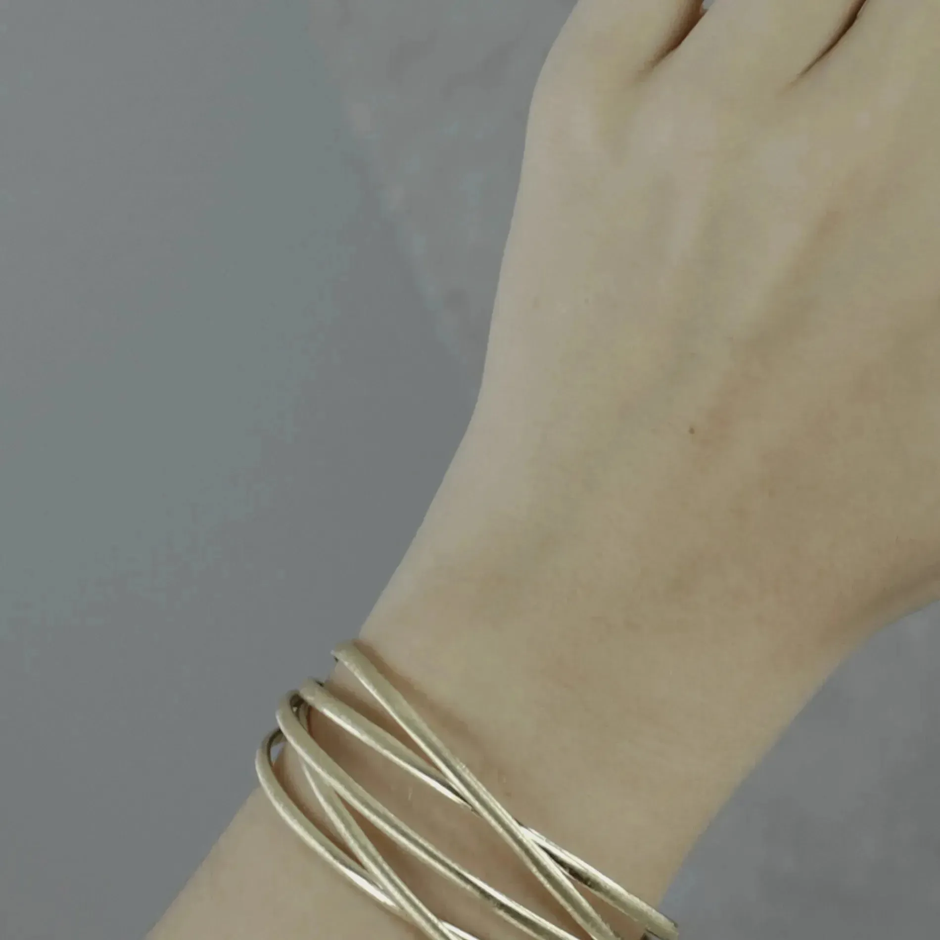 Tara Wrap It Bracelet Silver Plating