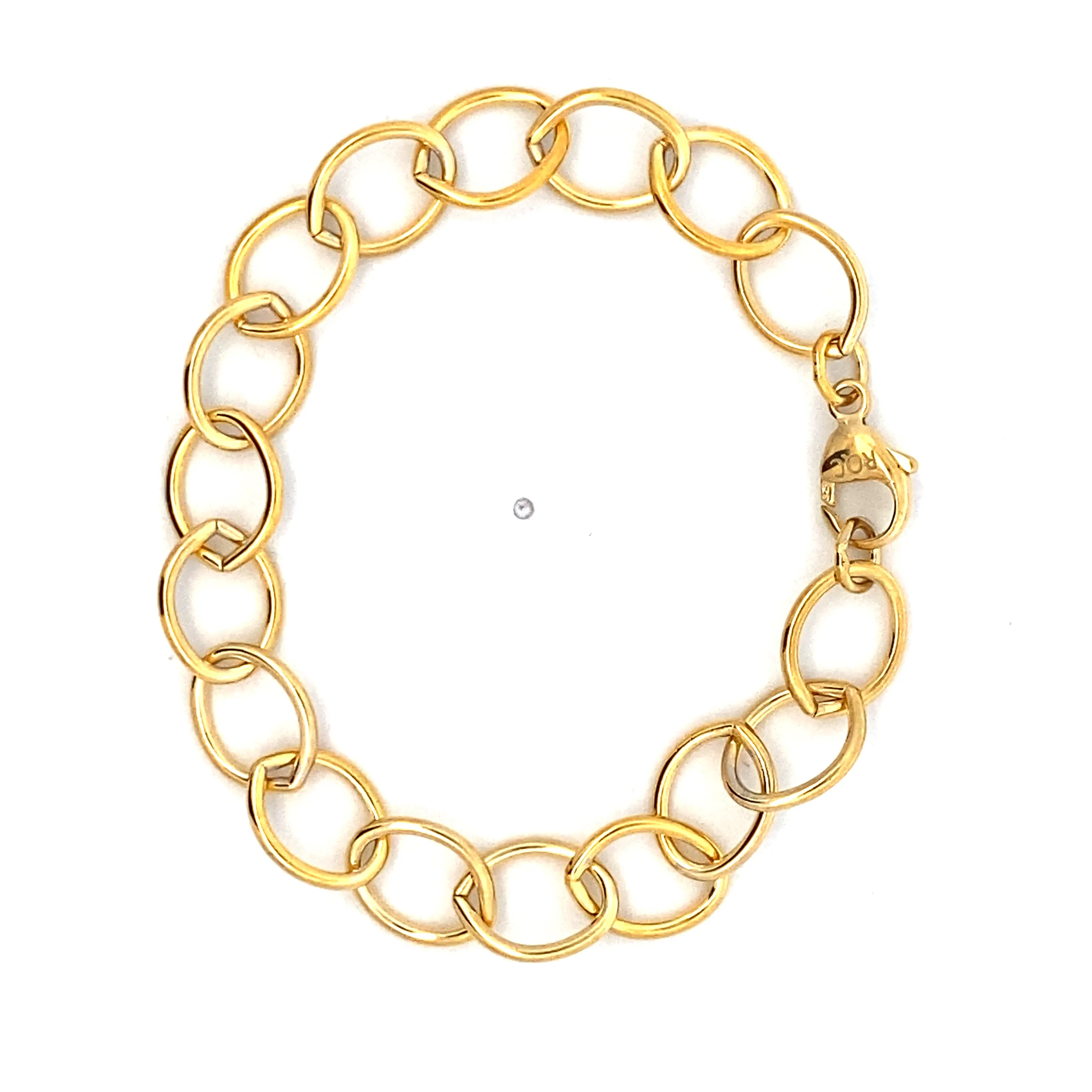 Yellow Gold Charm Bracelet  20-0116