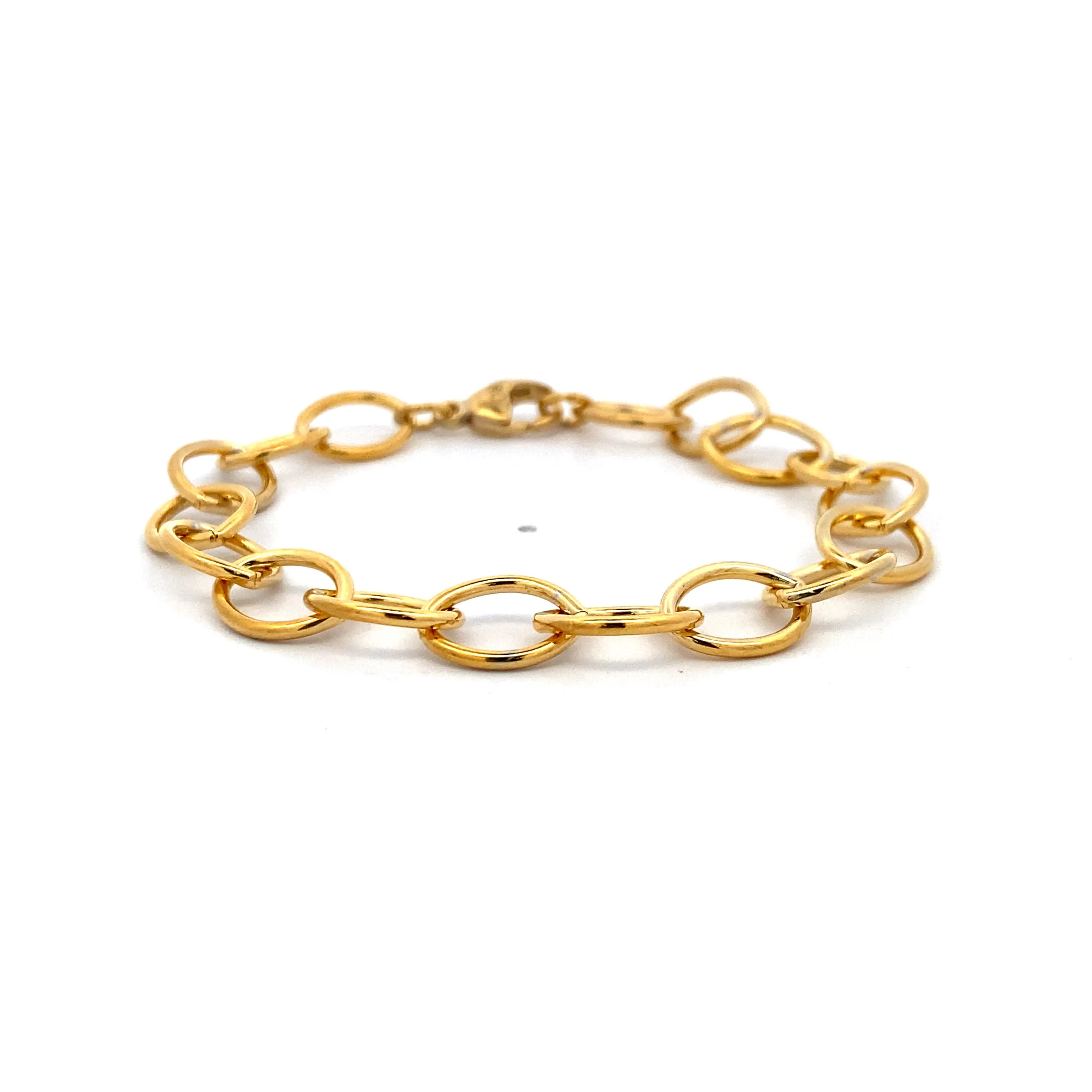 Yellow Gold Charm Bracelet  20-0116